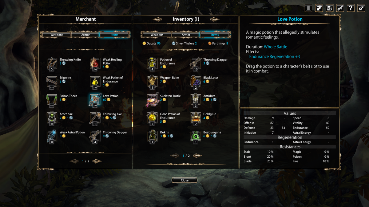 Blackguards 2 screenshot 3 for Playstation 4